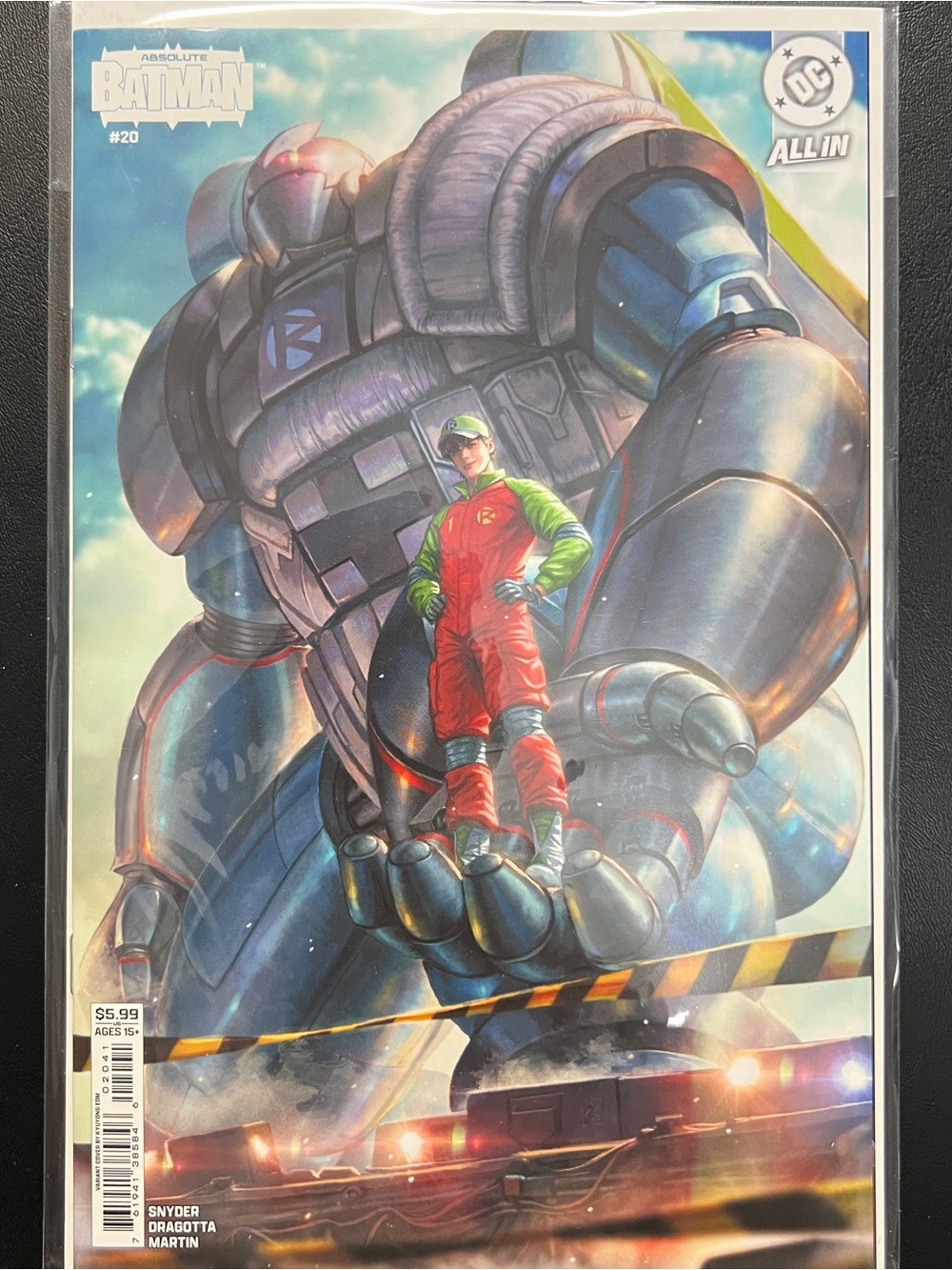 Absolute Batman #20 (DC Comics) Cover D First Print